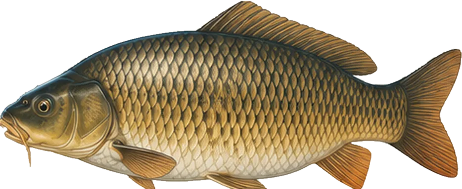 A common carp, the fish many UK anglers meet first